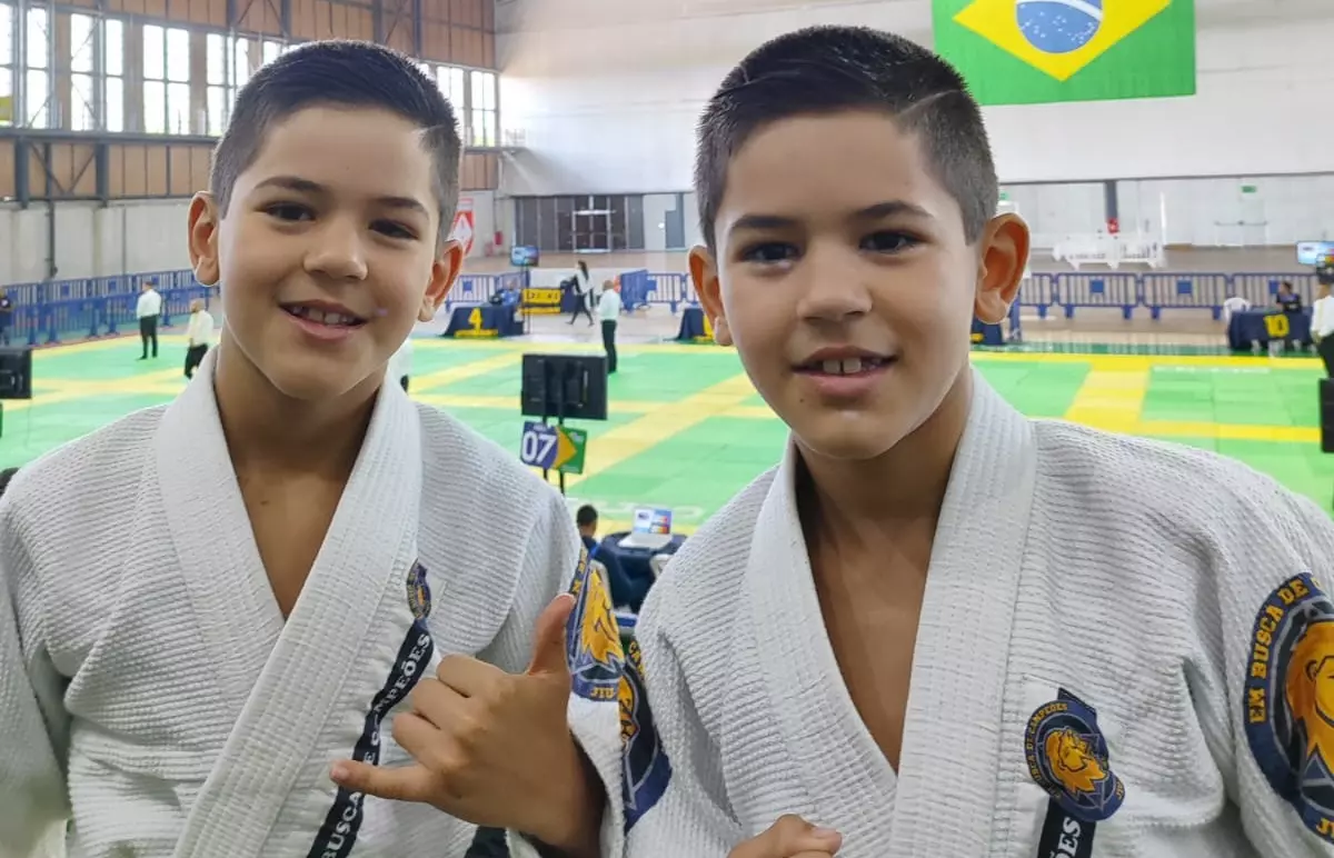 Augusto e Gabriel Vieira disputam campeonato Pan-Americano de Jiu-Jitsu